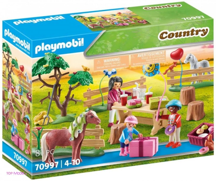 Playmobil 70997 Oslava narodenín na farme s poníkmi