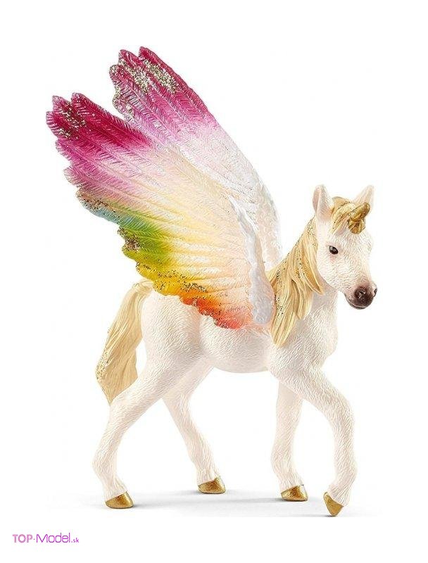 Schleich 70577 Žriebä dúhového jednorožca s krídlami