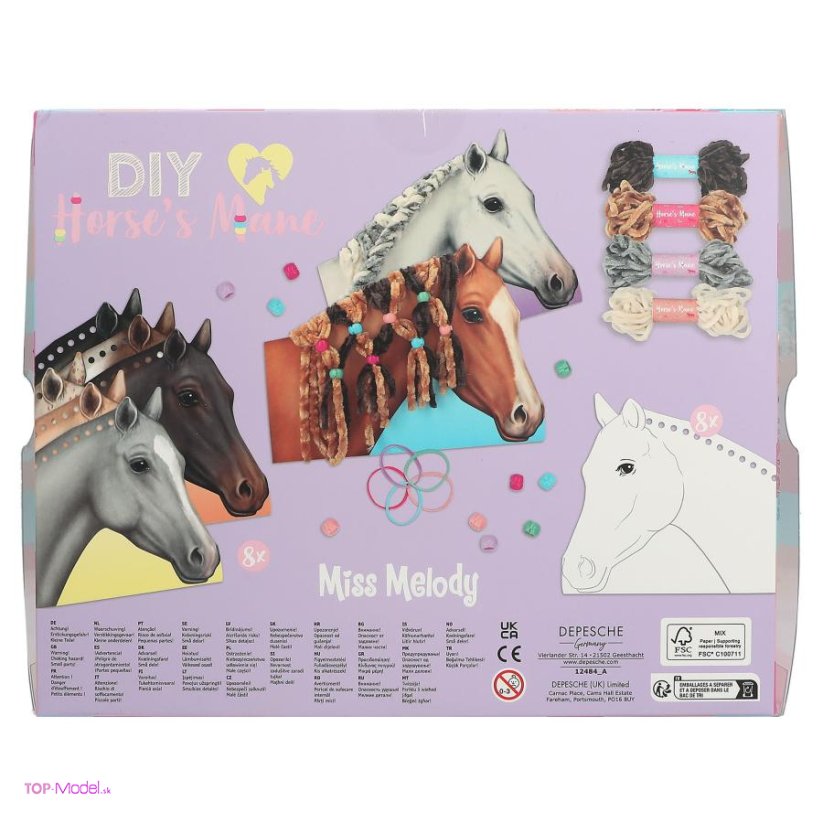 Miss Melody DIY Konská hriva
