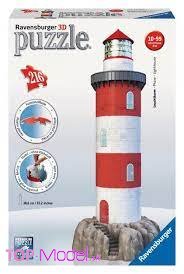 Ravensburger Maják v príboji 3Dpuzzle