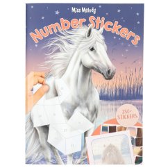 Miss Melody NUMBER STICKERS