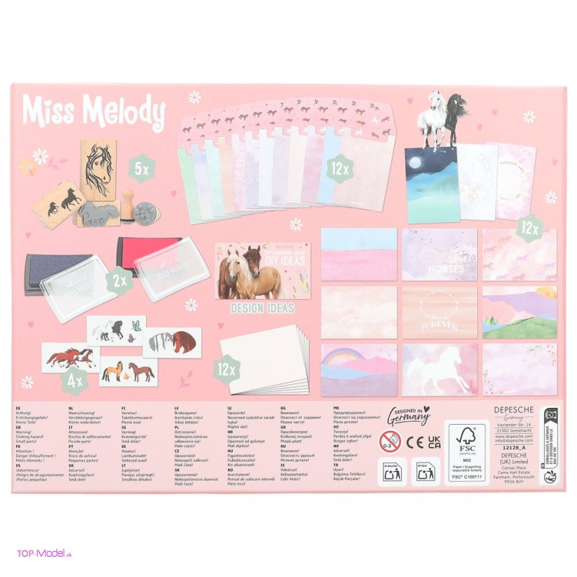 Miss Melody Set s pečiatkami