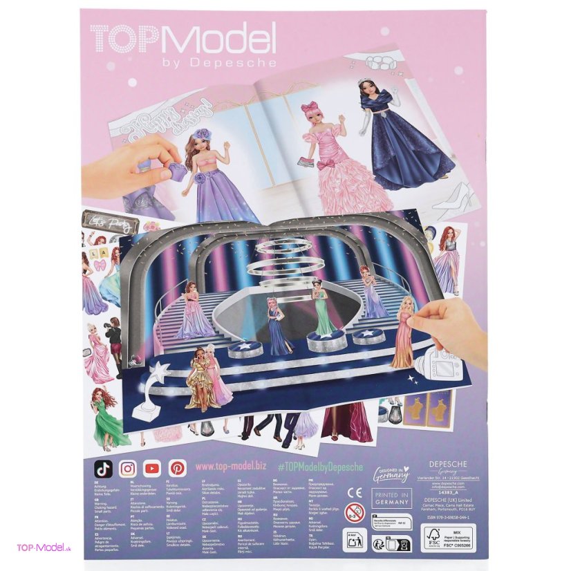 TOPModel GLAMOUR stickerworld