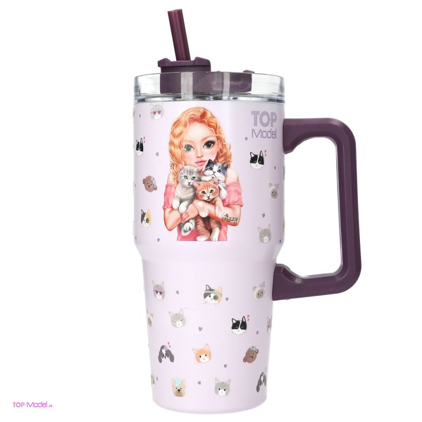 TOPModel to-go-cup KITTY&DOGGY