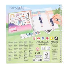 Kreatívny zošit Top Model Dress me up SPORTS