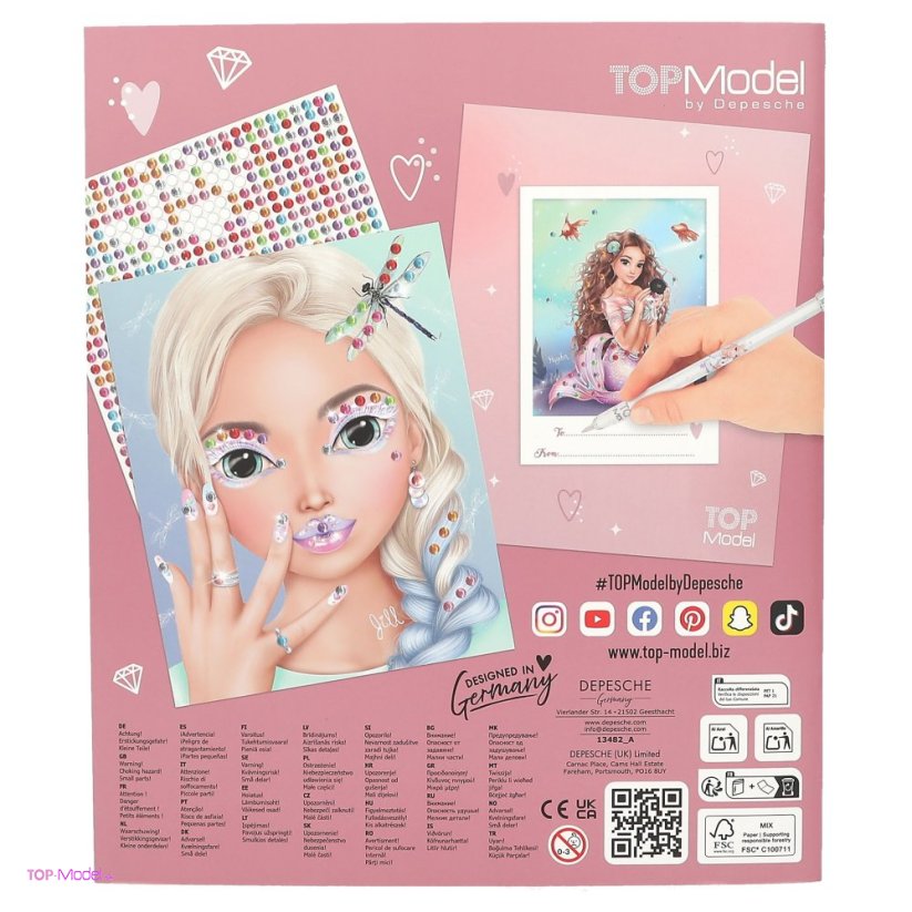 Kreatívny zošit TOPModel Diamond
