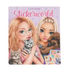 Kreatívny zošit Top Model Stickerworld KITTY&DOGGY
