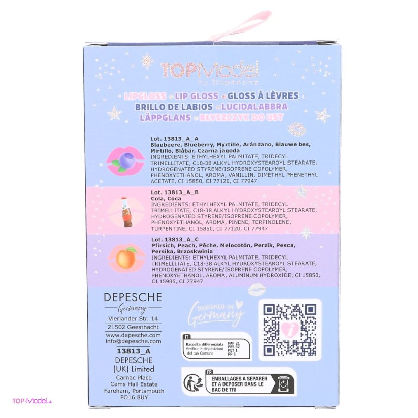 Lesky na pery Top Model