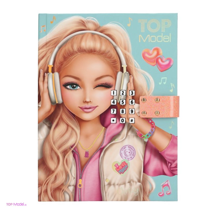 Diár TOPModel MUSIC