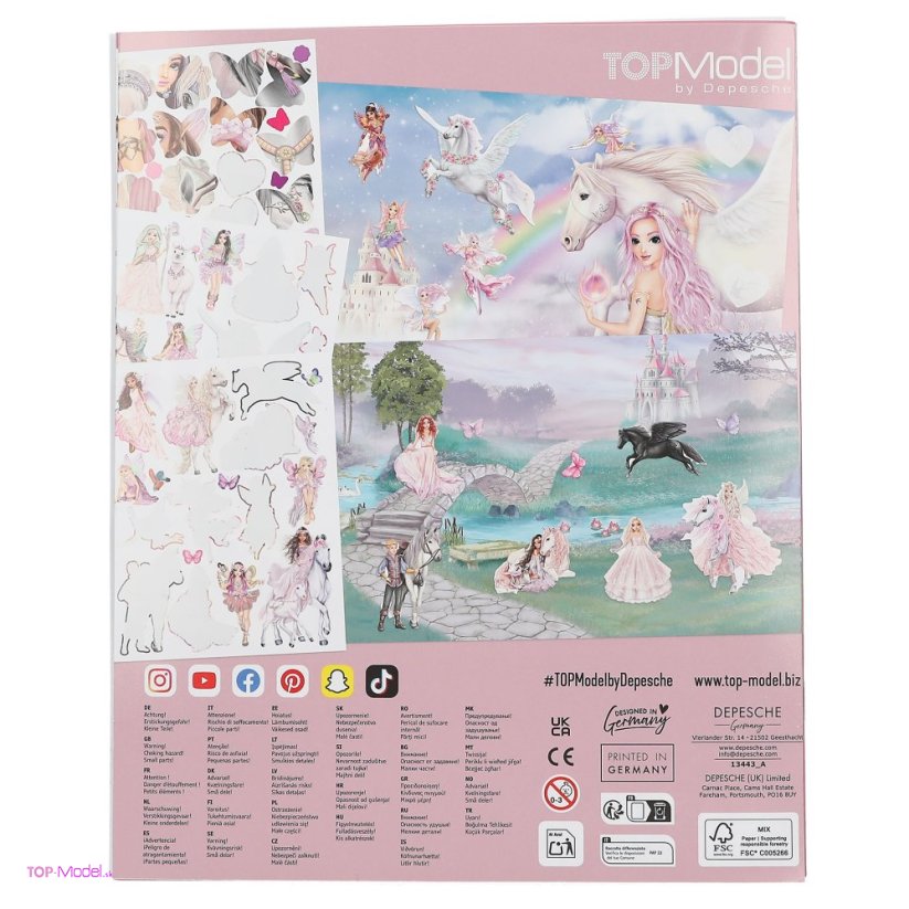TOPModel Stickerworld VIVA VIOLET
