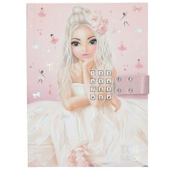 Diár Top Model na číselný kód BALLET