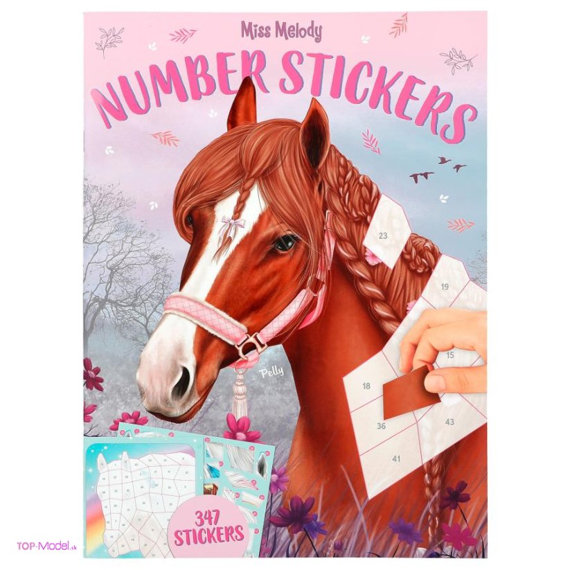 Miss Melody NUMBER STICKERS