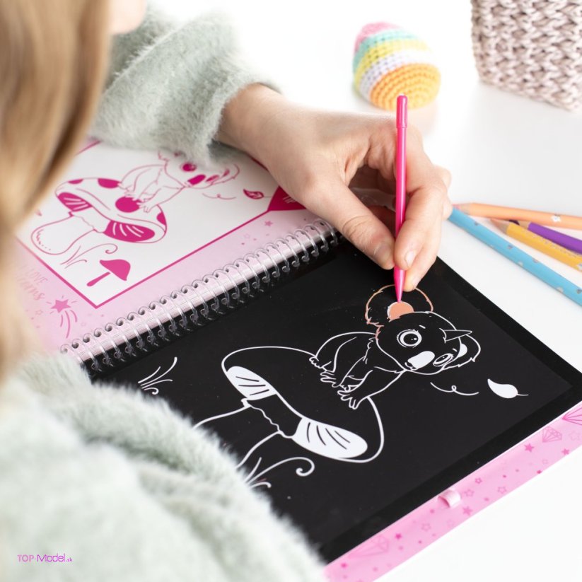 YLVI Magic Scratch Book