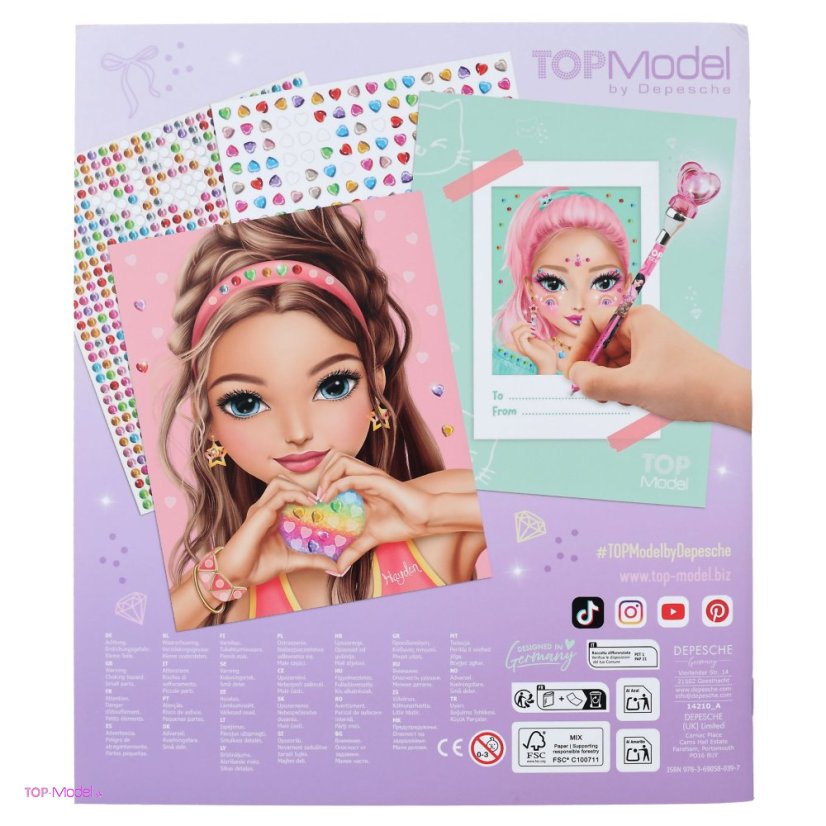 Kreatívny zošit TOPModel Diamond