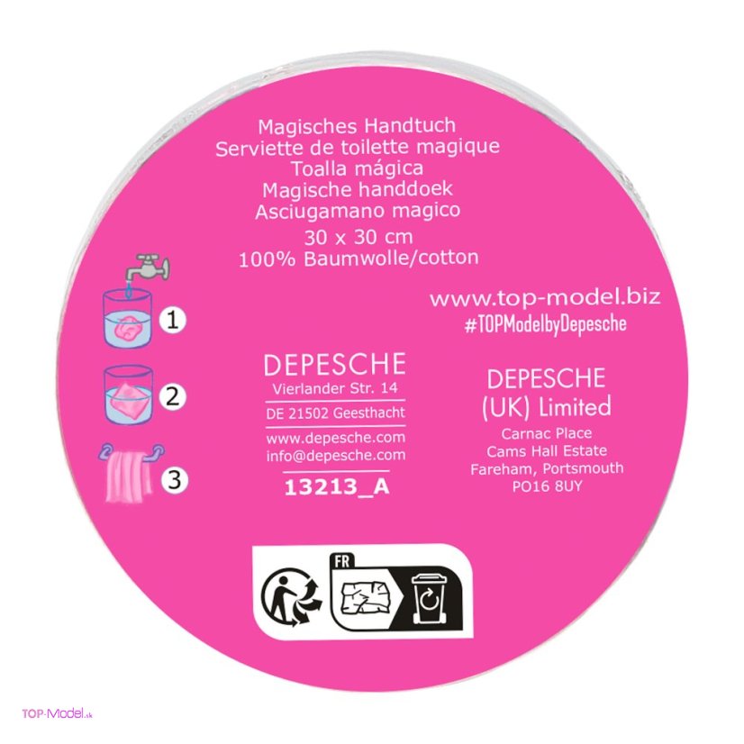 Magický uterák TOPModel BEAUTY&ME
