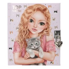Denník so zámkom TOPModel KITTY