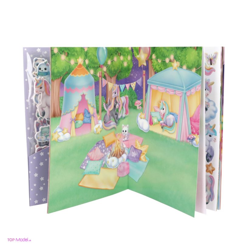 YLVI Puffy sticker book