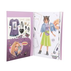 Kreatívny zošit Top Model Dress me up REBEL KITTY