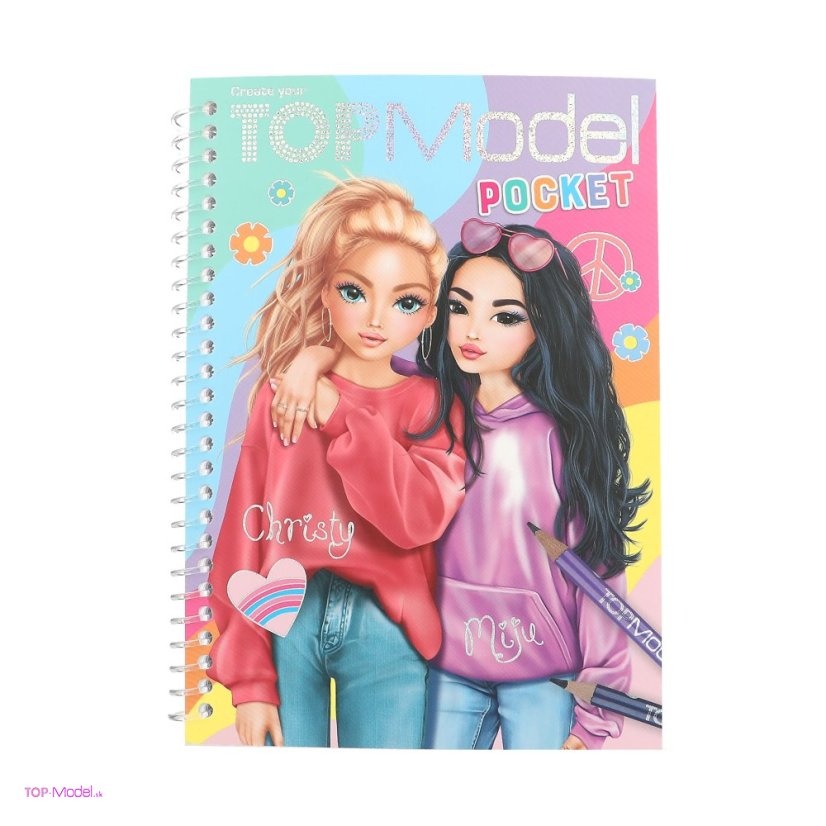 Maľovanky TOPModel Pocket