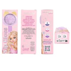 Lesk na pery pompom fialový