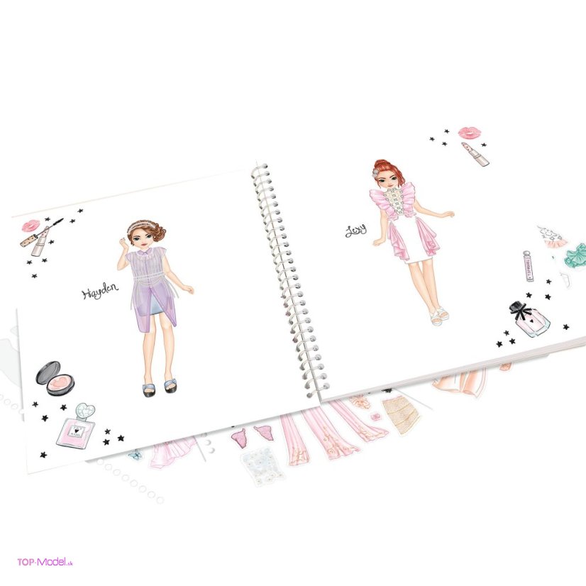 TOPModel Dress me up Glam look