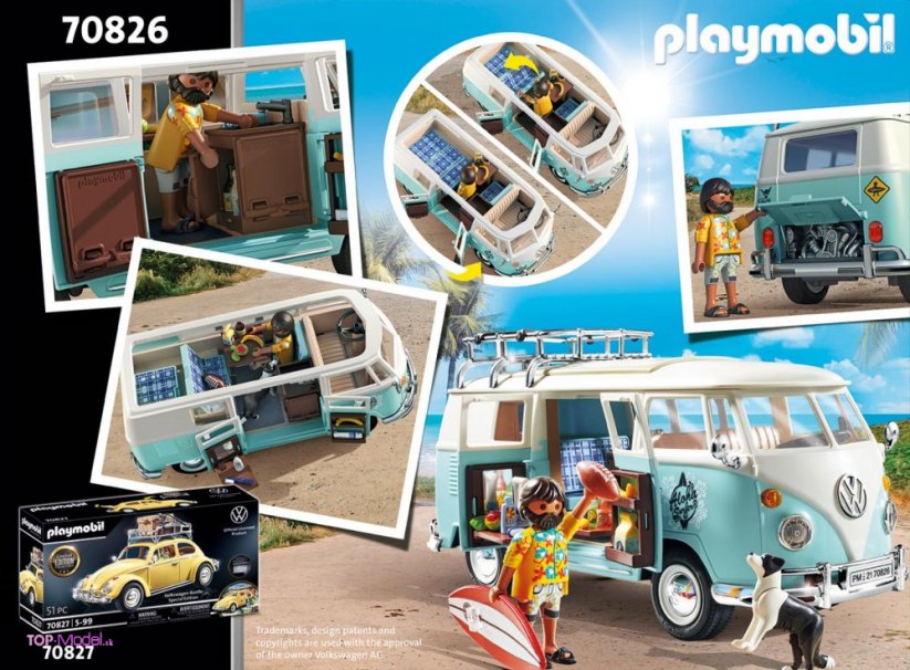 Playmobil 70826 Volkswagen T1 Bulli - špeciálna edícia