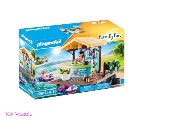 Playmobil 70612 Požičovňa vodných bicyklov s džúsovým barom