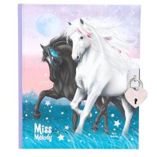 Denník so zámkom Miss Melody