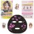 Top Model Beauty FACE Mask glitter čierna