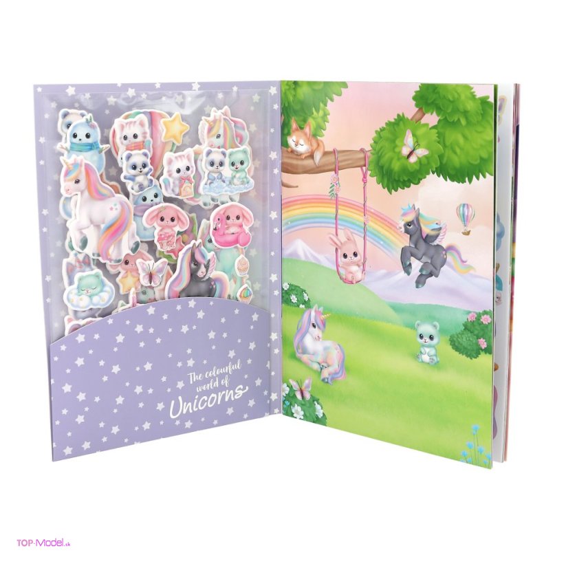 YLVI Puffy sticker book