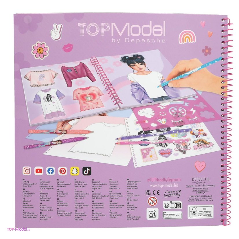 Top Model T-shirt designer