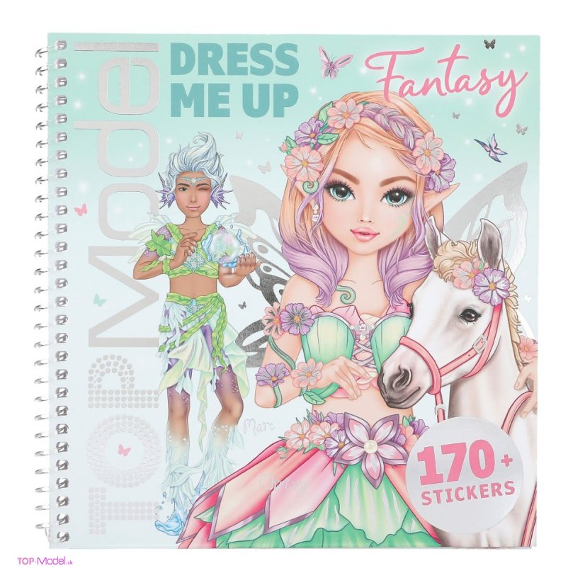 Kreatívny zošit Top Model Dress me up Fantasy