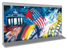 Ravensburger 3D puzzle 108 Berlínsky múr,motív 3