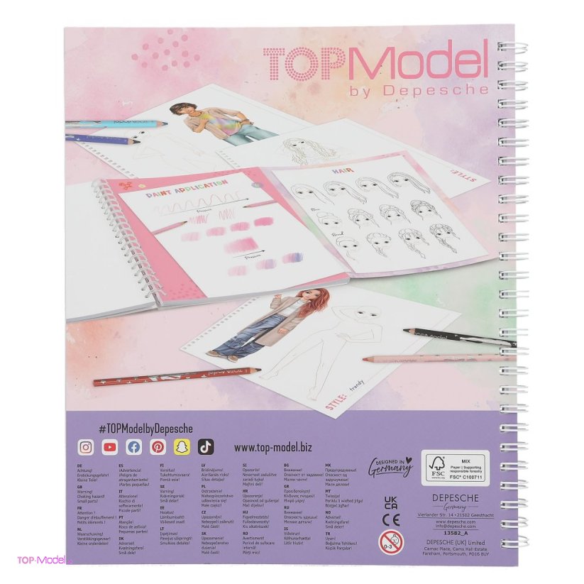 Maľovanky TOPModel