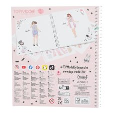 TOPModel Dress me up  Glam look