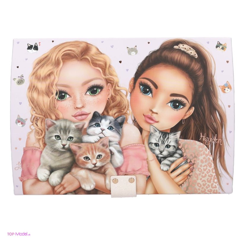 Šperkovnica Top Model CAT LOVE na číselný kód
