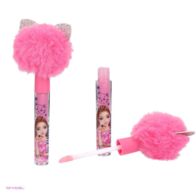 TOPModel Lesk na pery pompom ružový