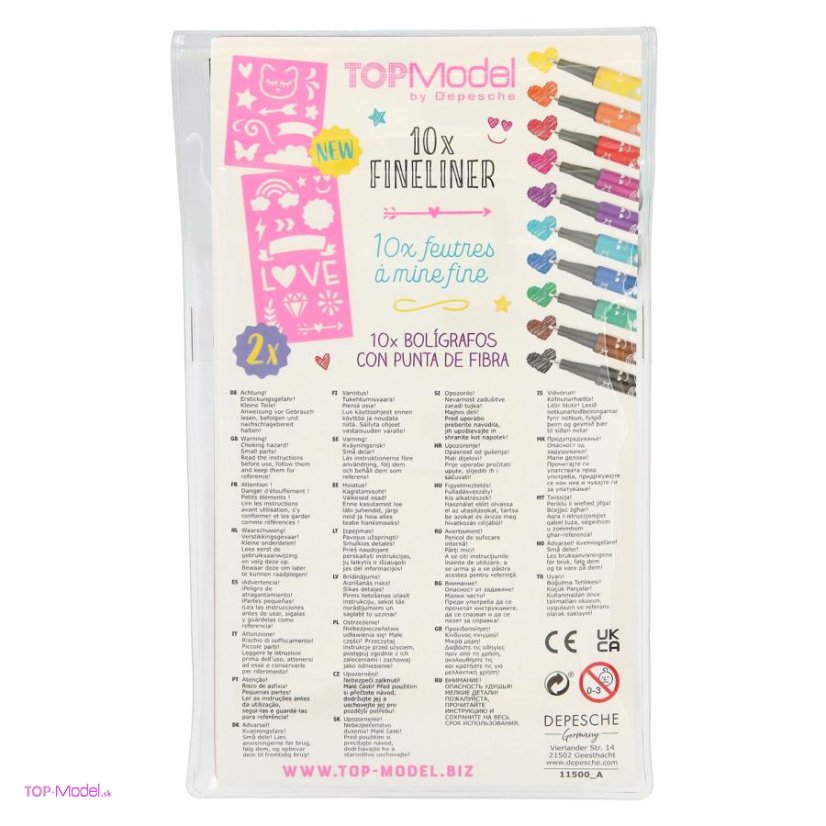 Fixky Fineliner Top Model