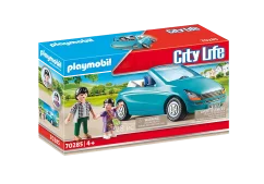 Playmobil 70285 Otecko s dieťaťom a kabrioletom