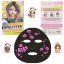 Top Model Beauty FACE Mask glitter čierna