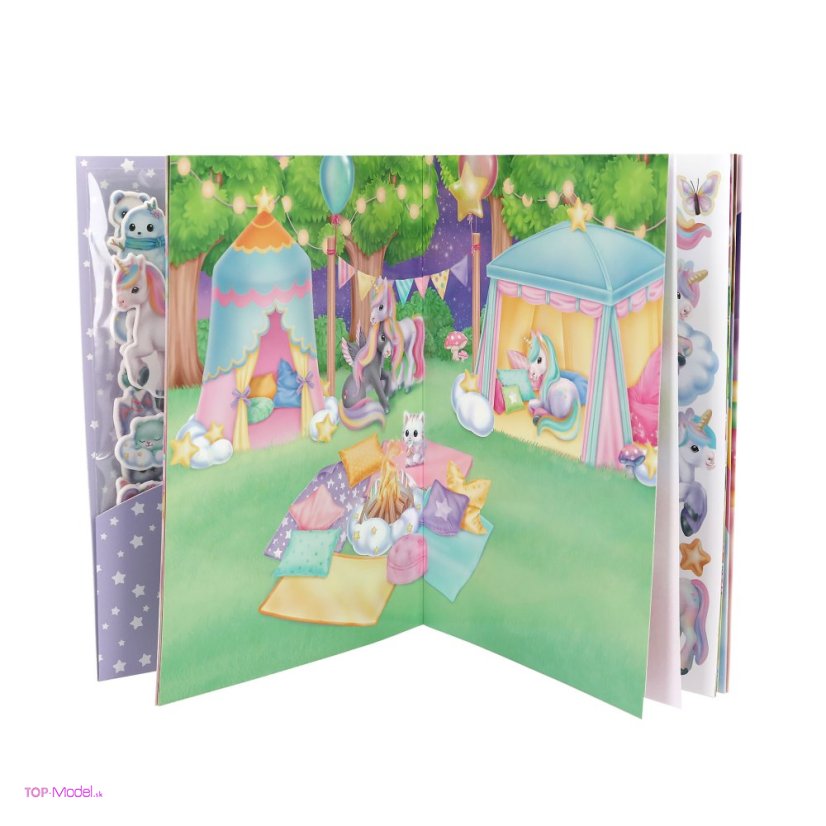 YLVI Puffy sticker book