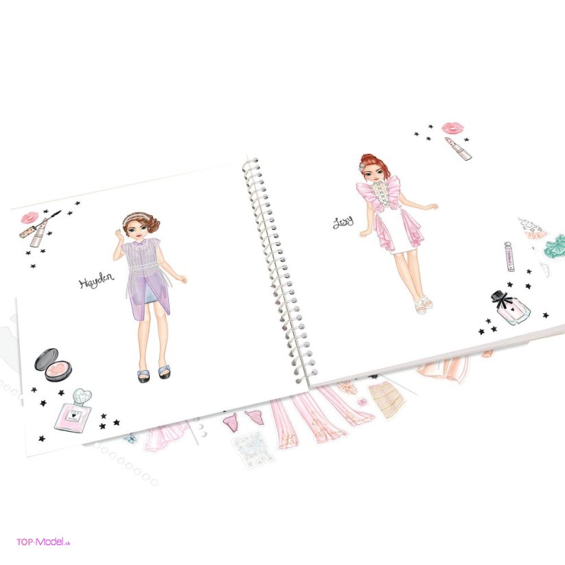 TOPModel Dress me up  Glam look