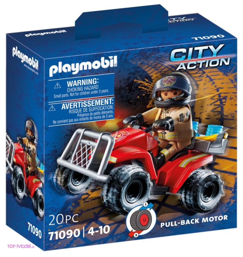 Playmobil 71090 Hasičská rýchlostná štvorkolka