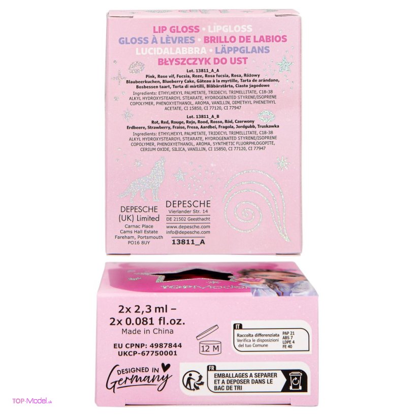 TOPModel lesky na pery