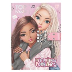 Diár TOPModel na číselný kód MY BFF