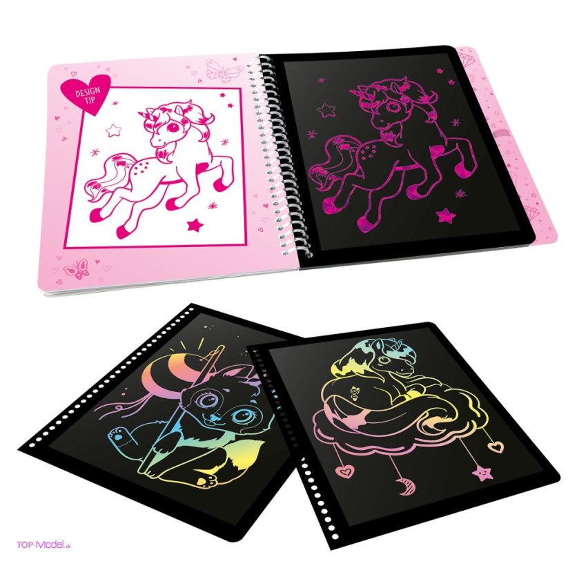 YLVI Magic Scratch Book