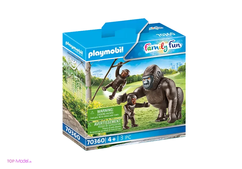 Playmobil 70360 Gorila s mláďatami