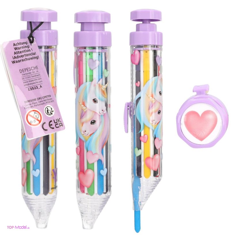 YLVI Pastelky 8v1 fialová