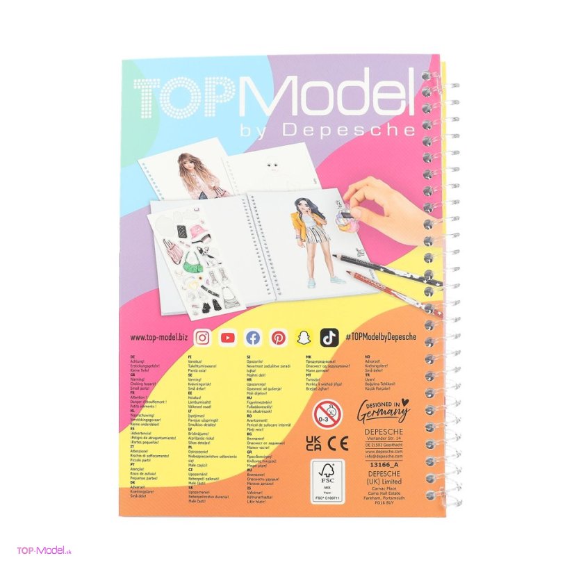 Maľovanky TOPModel Pocket