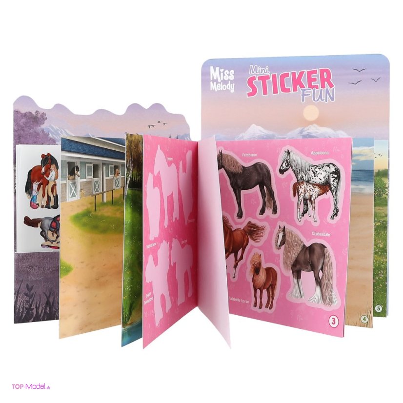 Miss Melody Mini sticker- fun